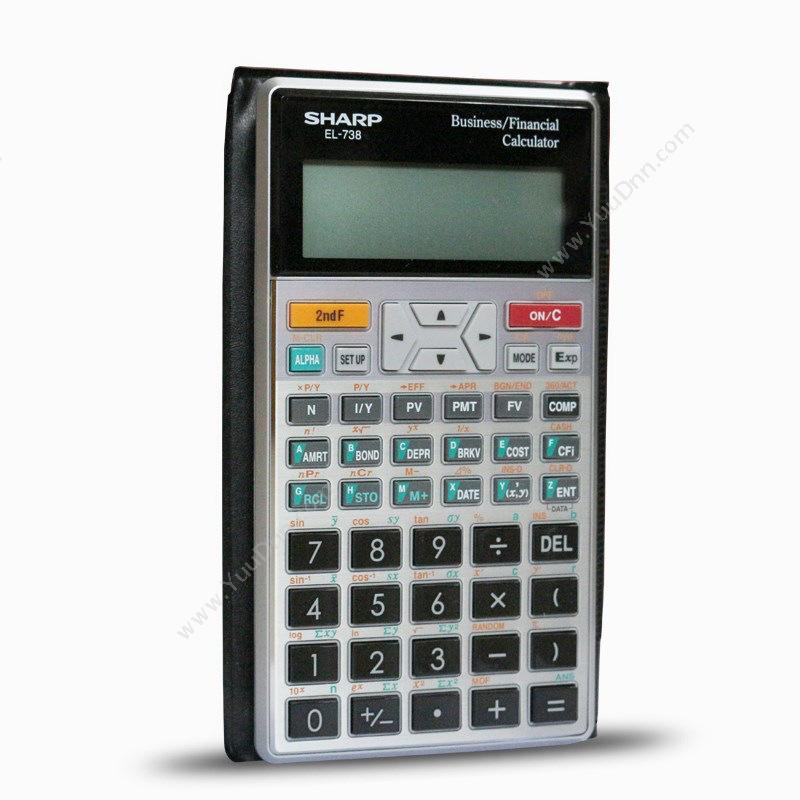 夏普 Sharp夏普 EL-738 金融计算器专业型计算器