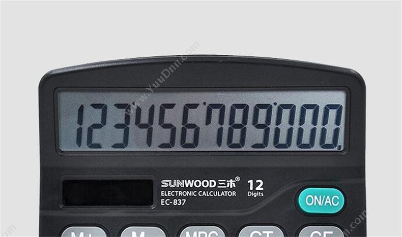 三木 Sunwood EC-837 计算器 1/10/80 常规计算器