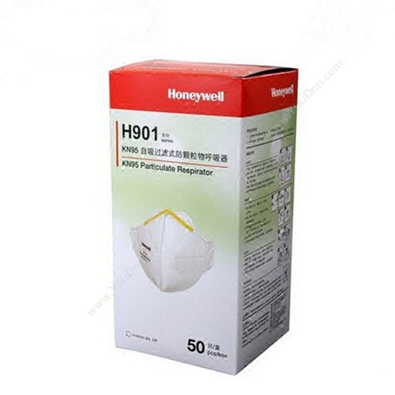 霍尼劳保 HoneywellH1005590 H901 KN95 折叠式口罩  50只/盒防护口罩