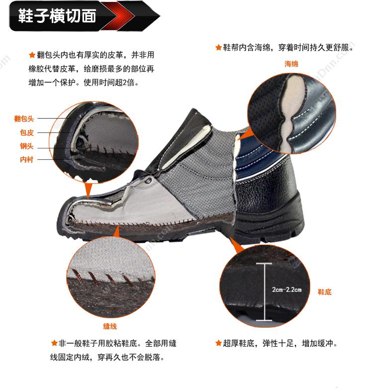 优工 Yougong PAD-A4221 经典低帮款（A款）基本功能+防静电防刺穿41码 320*190*115 （黑） 防静电防刺穿鞋