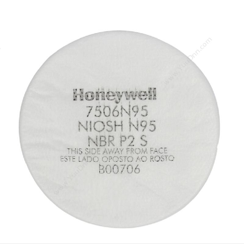 霍尼劳保 Honeywell7506N95 N系列防尘滤盒防护非油性颗粒过滤效率高于95%其他呼吸防护