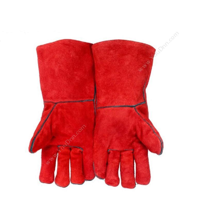 代尔塔 DeltaCA515R（205515） 隔热手套 35cm 红色普通手套