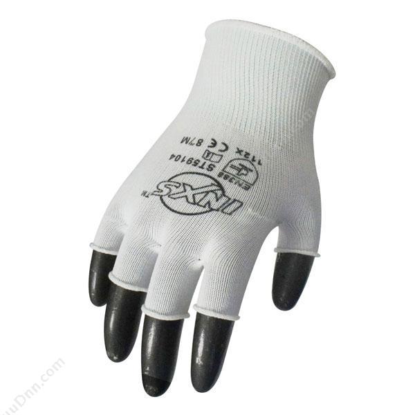 赛立特 Safety-inxsST59104（白）尼龙针织半指防护手套 L普通手套