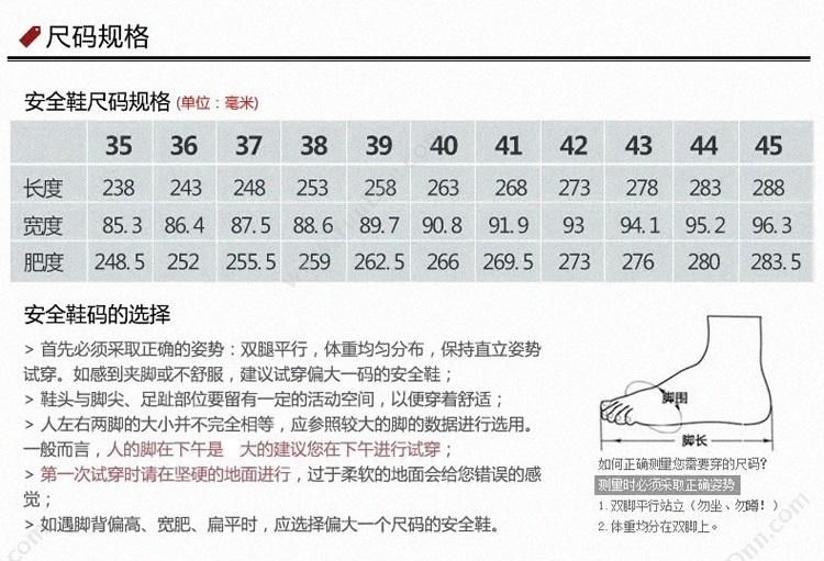 霍尼韦尔 Honeywell SP2010512-35 Tripper 防静电防砸防刺穿  灰红色  低帮 防静电防砸鞋防刺穿鞋