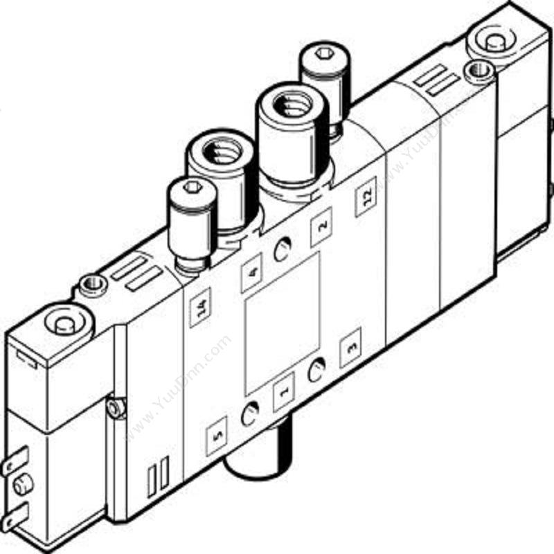 费斯托 Festo533156 中位阀 CPE10-M1BH-5/3ES-QS6-B三位五通中位阀