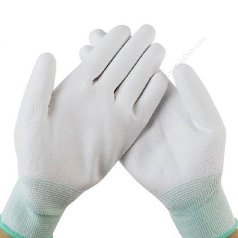 燕舞JCYCJ2018ST41175 尼龙PU涂指手套 均码（白）普通手套