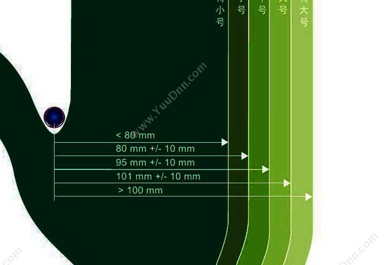 爱马斯 AMMEX TLFC48100 一次性乳胶手套（无粉） XL 4.5CM*16M（白） 一次性手套