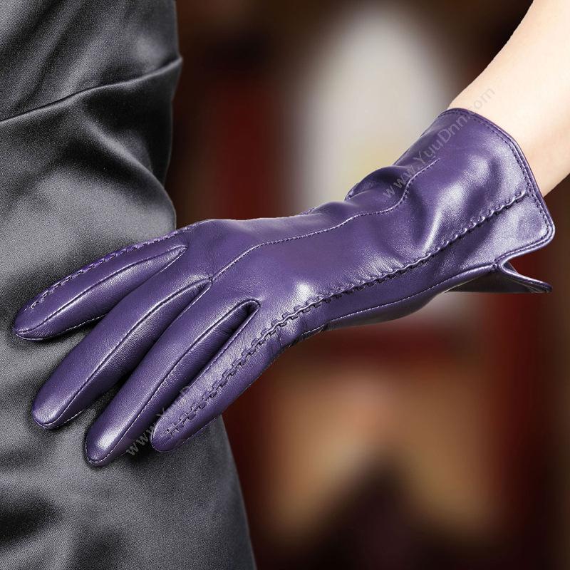 燕舞JCYCJ2018ST41141 女士单手套 XL 紫色普通手套