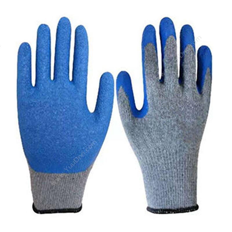 燕舞 JCYCJ2018ST41172 纱+乳胶手套 均码(蓝) 普通手套