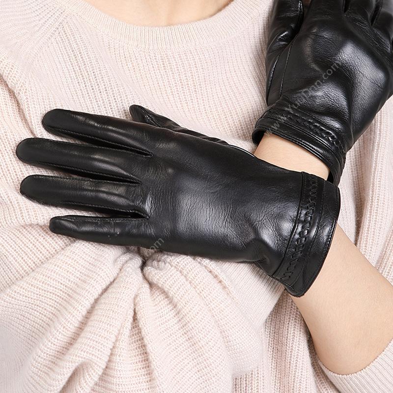 燕舞JCYCJ2018ST41144 女棉皮手套 XL （黑）普通手套