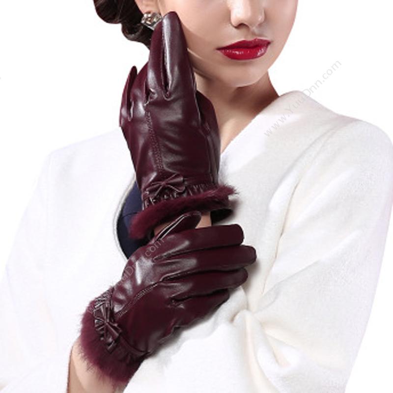 燕舞 JCYCJ2018ST41147 女士棉手套 XL（棕） 普通手套