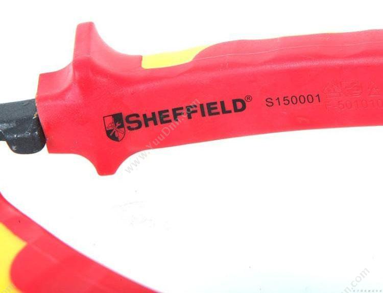 钢盾 Sheffield S150001 注塑型双色绝缘电缆钳剪150mm 绝缘钳