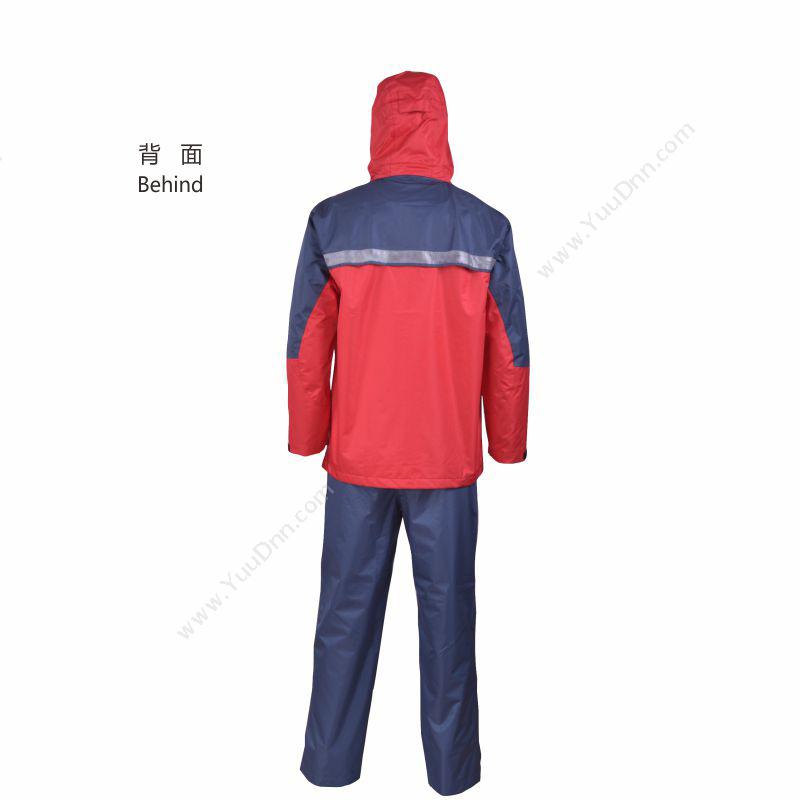 安大叔 CMCC-015 男套装 L（红蓝色） 雨衣