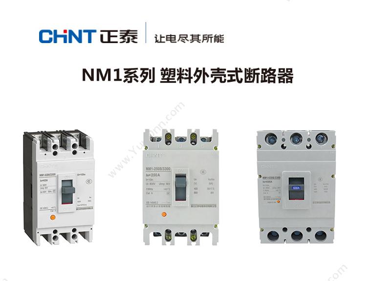 正泰 CHINT NM1-125H/3300 80A 塑壳断路器