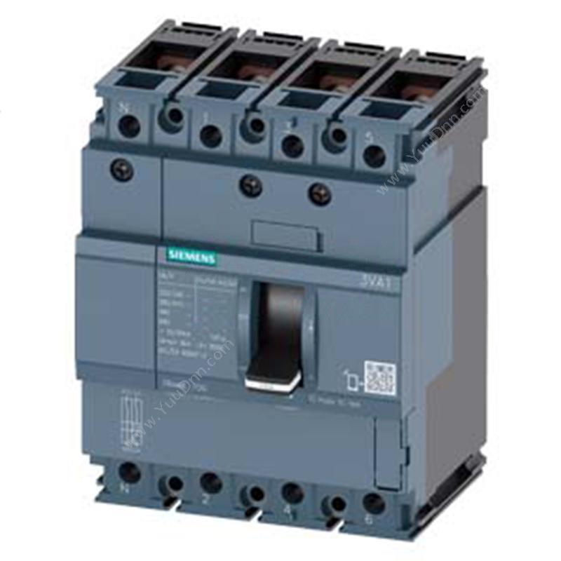 西门子 Siemens3VA11124ED420AA0 3VA1系列 3VA1S160 R125 TM210 F/4P塑壳断路器