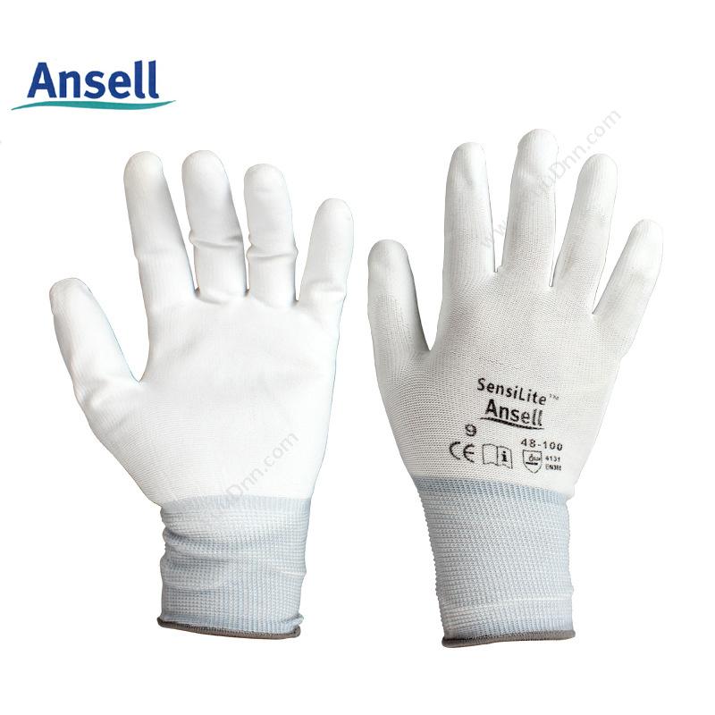 安思尔 Ansell48-100 手套 12双/打 （白）普通手套