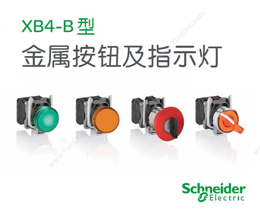 施耐德 Schneider XB4BV63 金属指示灯 白炽灯 绿色 250V（ZB4BV6+ZB4BV03） 白炽灯