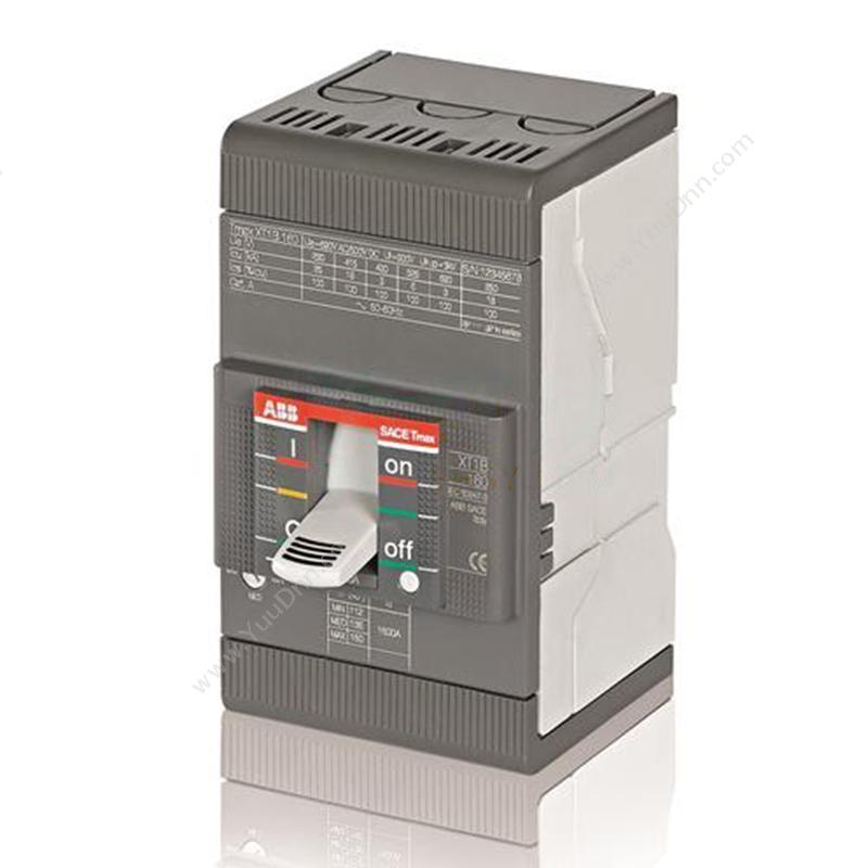 瑞士ABB10153468 Tmax XT系列热磁式 XT1C160 TMD50-500 FFC 3P热磁式塑壳断路器