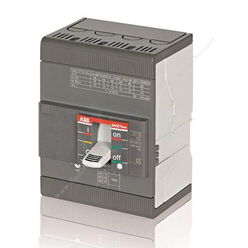 瑞士ABB10158616 Tmax XT系列热磁式 XT1C160 TMD80-800 FFC 4P热磁式塑壳断路器
