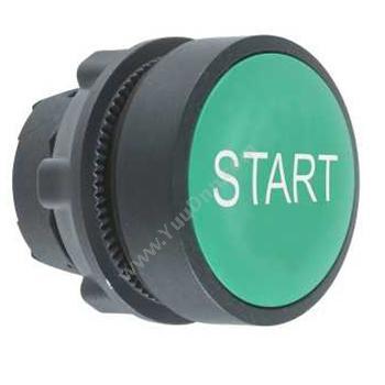 施耐德 SchneiderZB5AA333C 白“START”字绿色平 1C/O按钮头