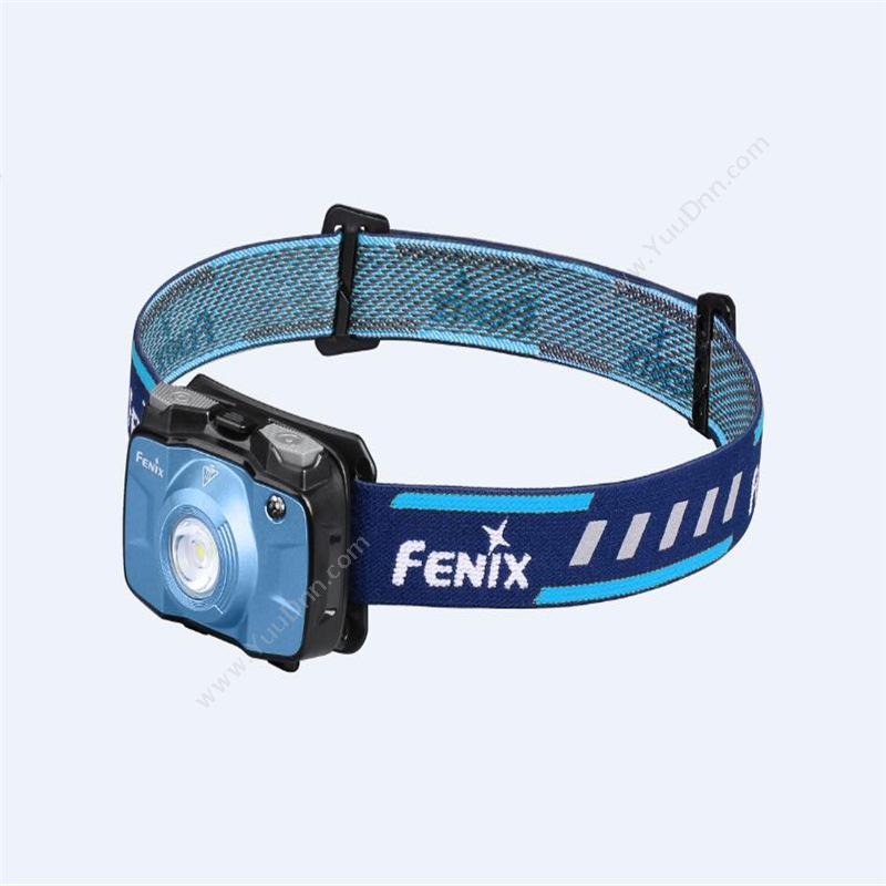菲尼克斯 Fenix HL30 STB  高性能便携头灯双AA电池 300流明 蓝色 一套 套装 工作头灯