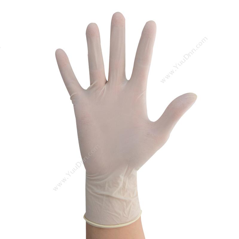 施睿康 SritrangF840（L） 一次性橡胶无粉检查手套（无粉，耐用型） 大号（白） 100付/盒一次性手套