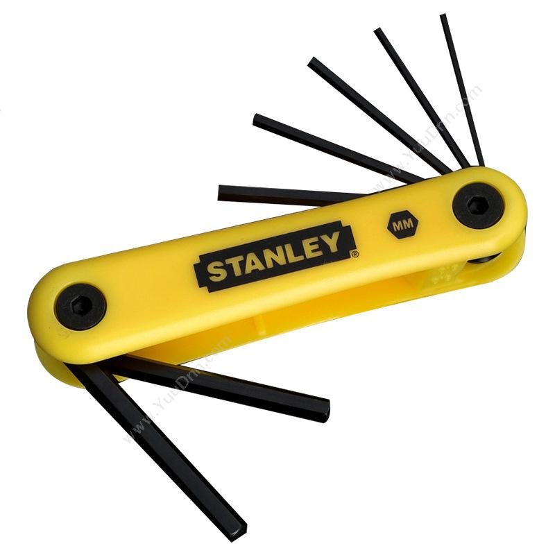 史丹利 Stanley69-261-23C 公制折叠式内六角扳手 1.5-6mm 7件套活络扳手
