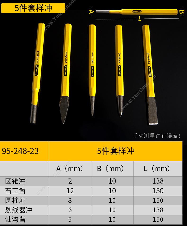 史丹利 Stanley 95-248-23 样 冲击套筒