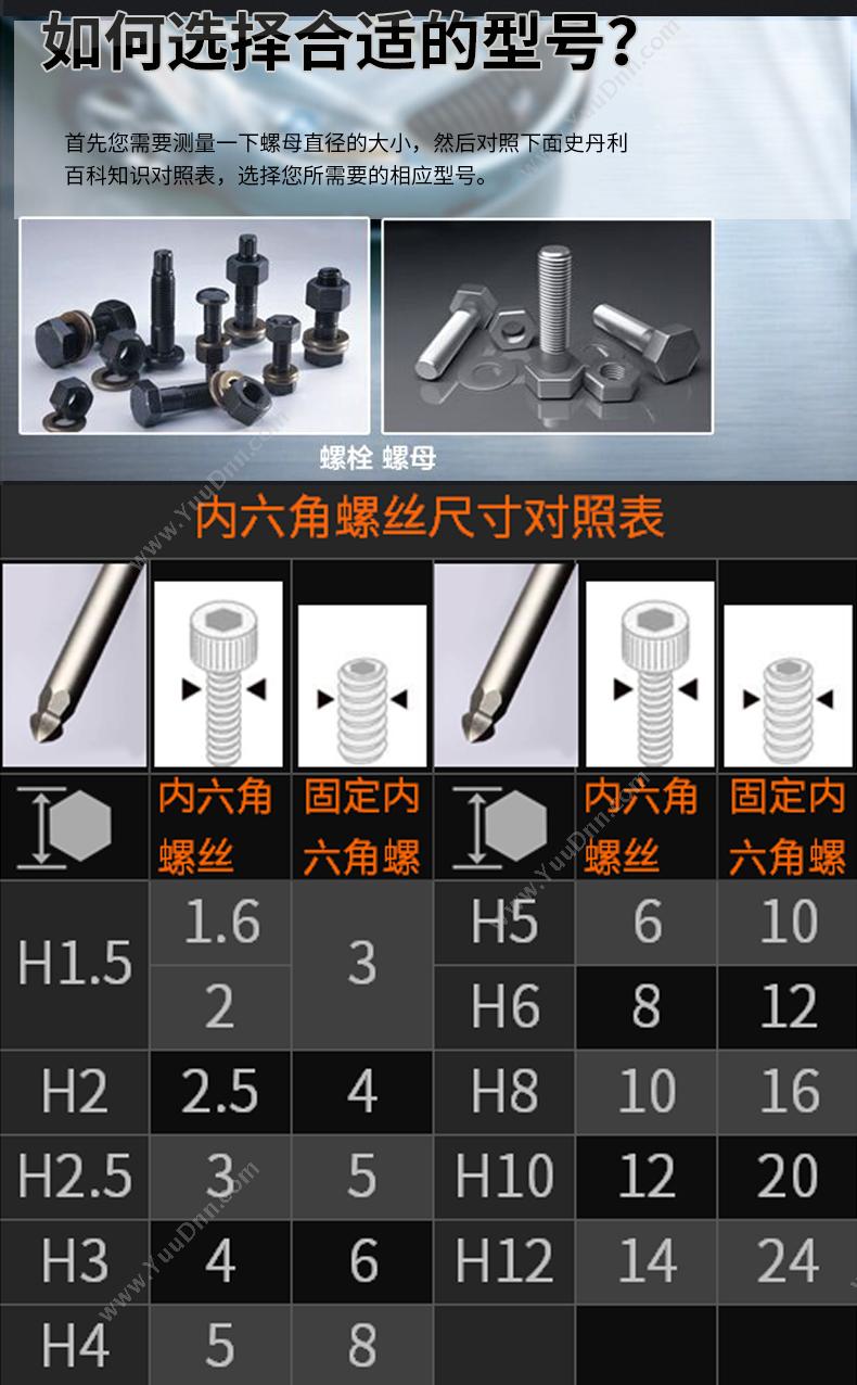 史丹利 Stanley 94-348-23 公制T形 公制T形内六角扳手