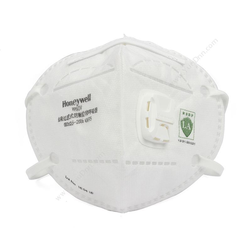 霍尼劳保 HoneywellH1009501 H950 KN95折叠式口罩（耳带） 均码（白） 50只/盒防护口罩