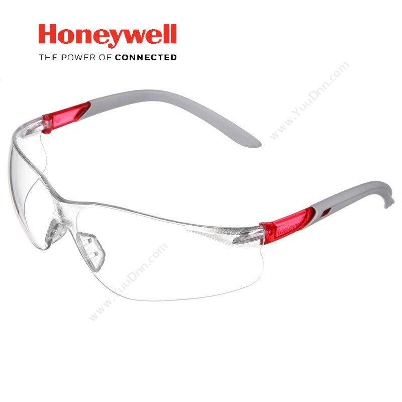 霍尼劳保 Honeywell300210 通用款防冲击安全眼镜  透明白色 10副/盒 保护眼睛防护眼镜