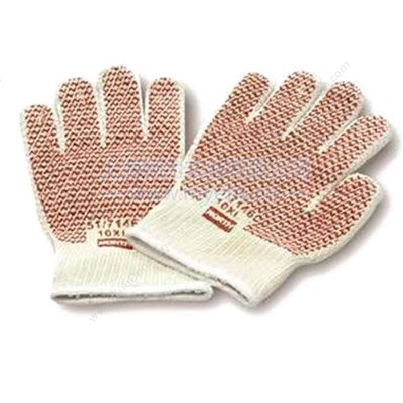 霍尼劳保 Honeywell51/7147 丁腈涂层耐高温手套 均码 白红色 12副/包隔热手套