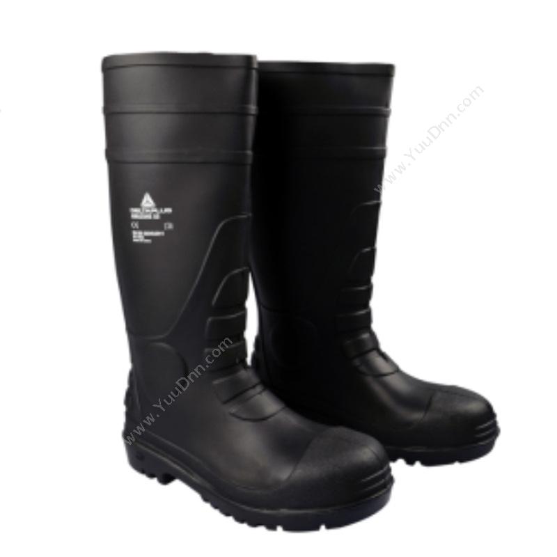 代尔塔 Delta301407 防酸碱PVC安全靴 AMAZONE S5/41 （黑） 5双/箱防酸碱安全鞋