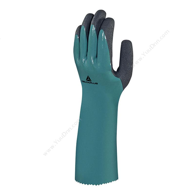 代尔塔 Delta201846 超长丁腈 VE846/9 （绿） 36副/箱防化手套