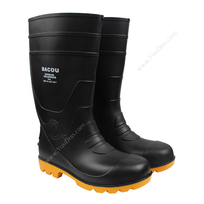 霍尼劳保 Honeywell75808 PVC 安全靴Bold 重型 39 （黑） 10双/箱防化安全靴