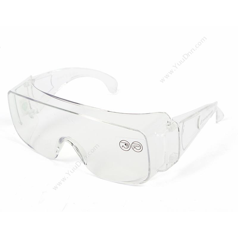 代尔塔 Delta101131 外框安全眼镜 MEGA CLEAR 透明白色 10个/盒 防刮擦防护眼镜