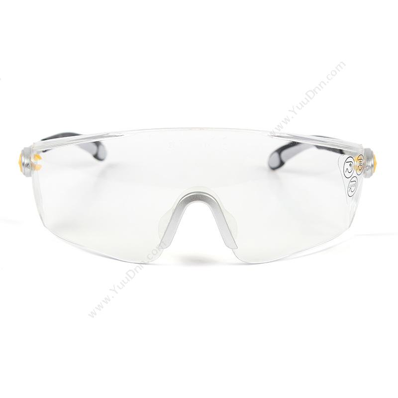 代尔塔 Delta101117 安全眼镜透明经典款 KILIMANDJARO CLEAR 透明白色 10个/盒 防雾，防刮擦防护眼镜