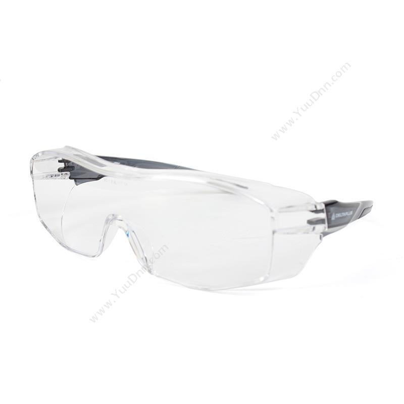 代尔塔 Delta101156 全方位外框眼镜 HEKLA 透明白色 10个/盒 防刮擦防护眼镜