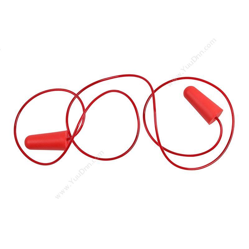 代尔塔 Delta 103106 带线PU CONICCO200 红色 5盒/箱 耳部防护 耳塞
