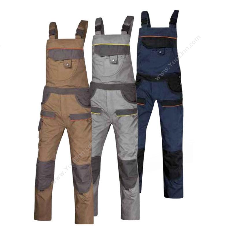 代尔塔 Delta 405348 马克企业系列背带裤 MCSAL/S（灰） 背带裤