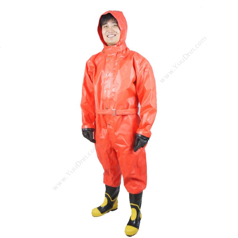 美康 MeikangMKF-07(RFH01） 半封闭式消防（二级化学防护服）  橘黄色防化服