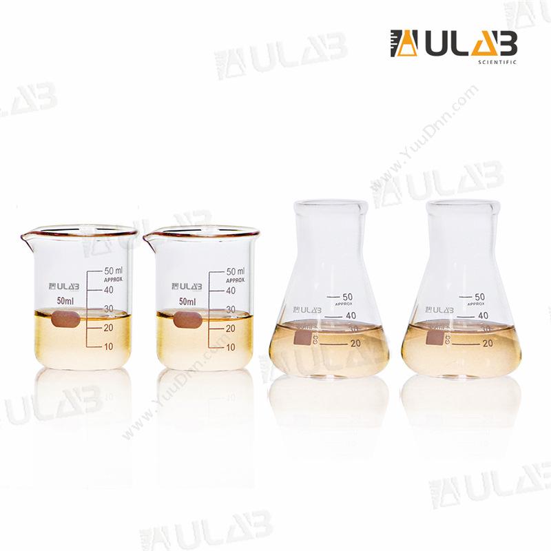 友乐博 Ulab UBG1006 低型玻璃烧杯和宽口三角烧瓶套装 50ml  4只/套 24套/箱 烧器/皿管