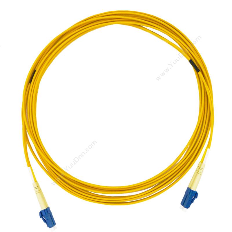 欧博 OuboEC-LLD2D2LYE5 单模双工  LC-LC 5米 （黄）电缆