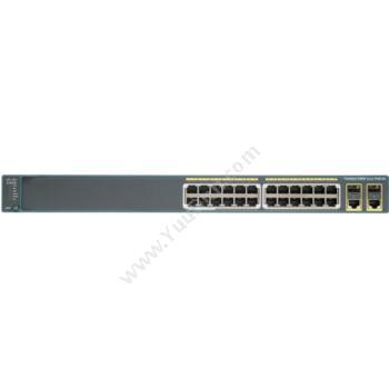 思科 Cisco WS-C2960+24TC-S 百兆非网管交换机 百兆网络交换机