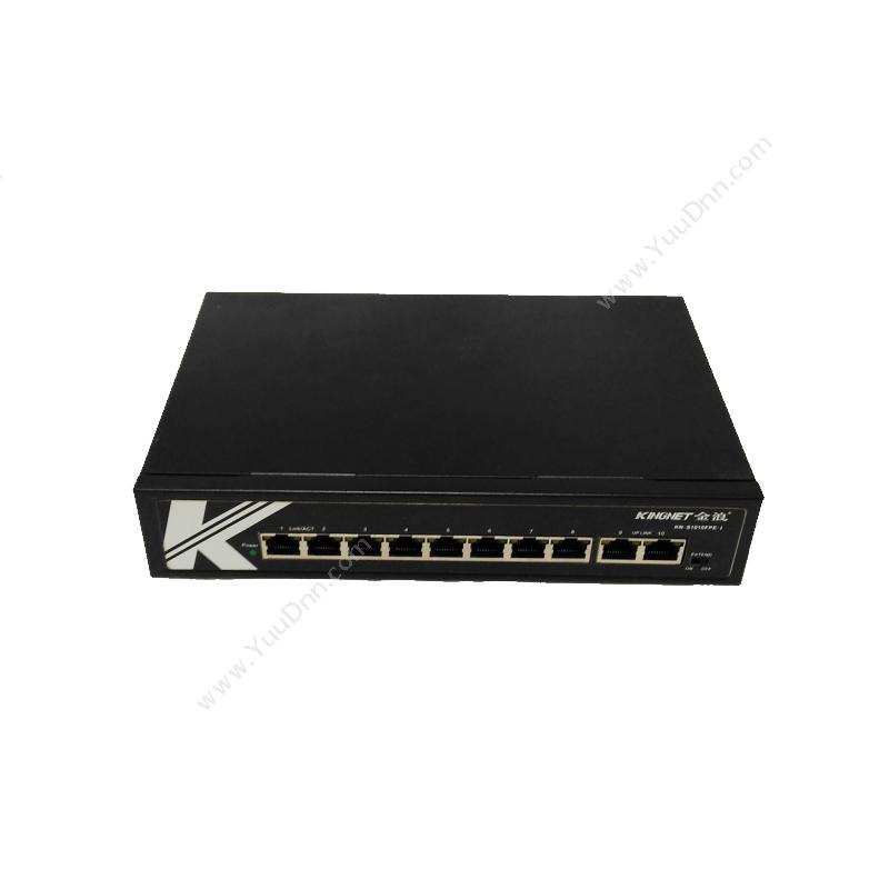 金浪 KingNet KN-S1010FPE-I 百兆非网管PoE交换机 百兆网络交换机