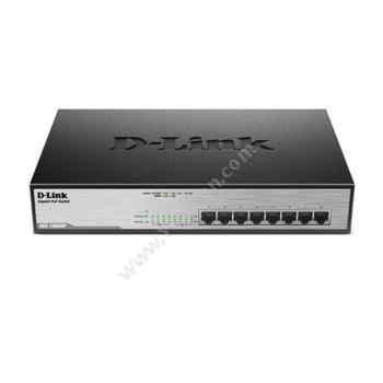 友讯 D-Link DGS-1008MP 8口千兆以太网POE交换机 千兆网络交换机