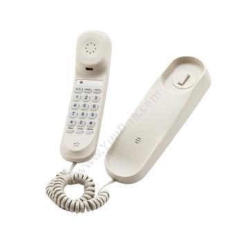 博答 BoDaBD-JD02F 酒店基础型浴室专用话机 白色有绳电话