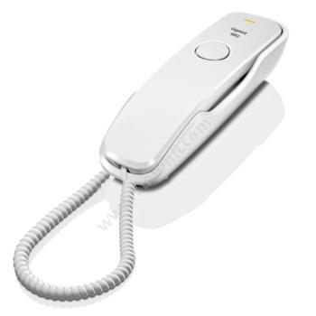 集怡嘉 Gigaset 酒店电话机家用挂壁电话机 白色 有绳电话