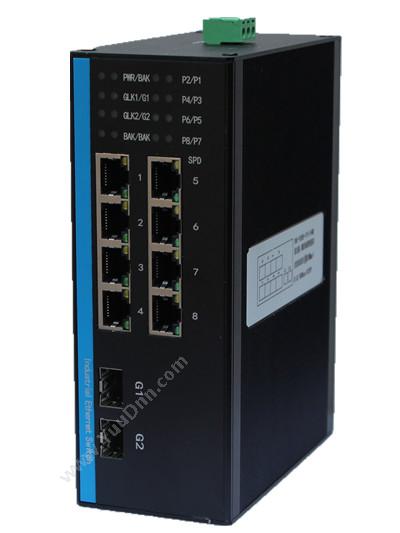 欧佳 OplusCom ONE-20810 工业级交换机(非POE) 工业以太网络交换机