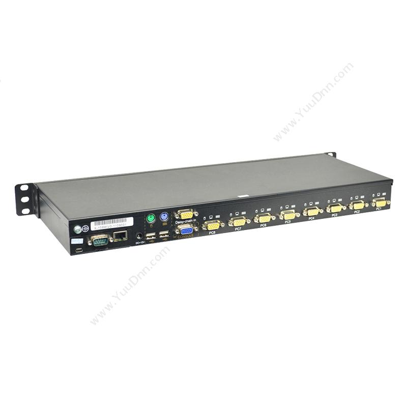 秦安 KinAn XM0108i 机架式 8口混接KVM VOER IP KVM切换器